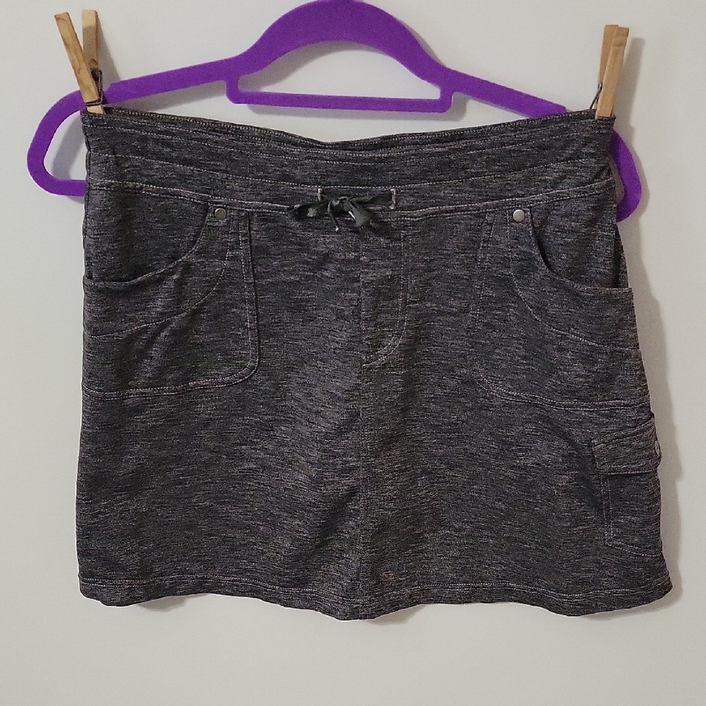 Kuhl Charcoal Heather Gray Skort, Size S